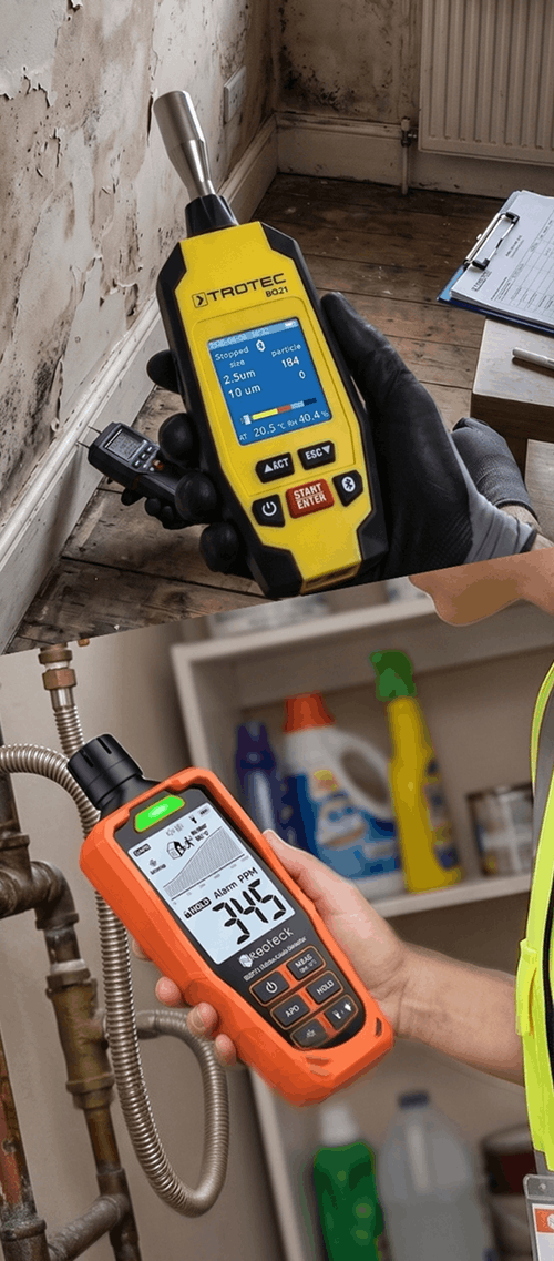 Air Quality, Gas, Vapour & Airborne Particle Screening